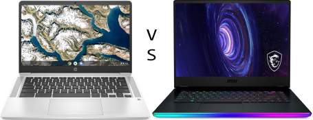 Feature image for difference between a laptop and a chromebook