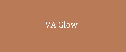 VA glow text