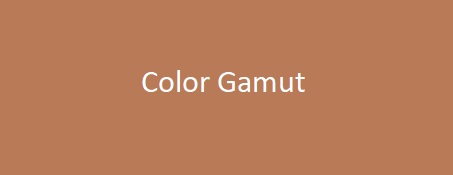 What is Color Gamut?
