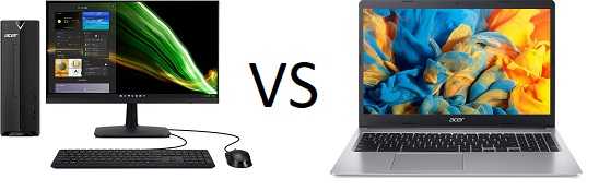 Desktop Computers vs. Laptop Computer